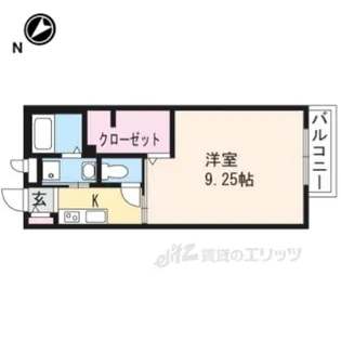 ワイジェイエム202【2階】の間取り
