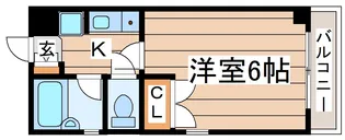 カンダミニアム仙台【2階】の間取り