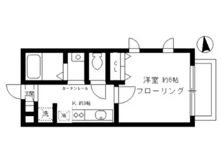 カーサ碑文谷【1階】の間取り