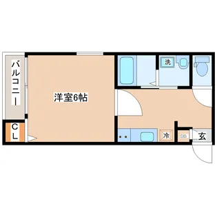 アーバン清水沼【1階】の間取り