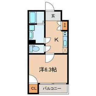 埼玉県川口市西青木2【アパート】の間取り