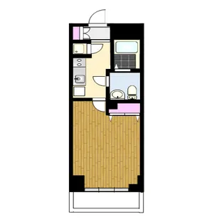 レジディア日本橋人形町II【3階】の間取り