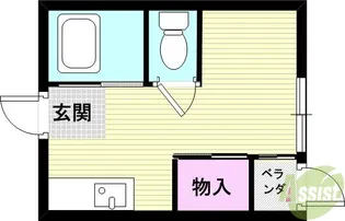 東門エースタウンビル【3階】の間取り