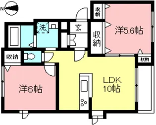 ネオ・アネックス【2階】の間取り