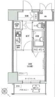 ハーモニーレジデンス駒込+【6階】の間取り