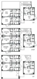 東京都荒川区東尾久4【マンション】の間取り