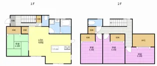 静岡県焼津市小土【一戸建】の間取り
