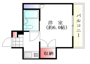 大州タワー【10階】の間取り