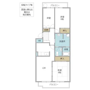 エミナンス ドゥ ファミーユ A棟【1階】の間取り
