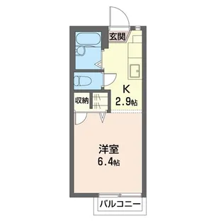エルバ【1階】の間取り