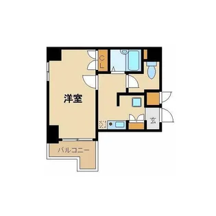 東京都中央区新川1【マンション】の間取り