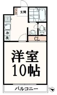 東京都八王子市東中野【アパート】の間取り