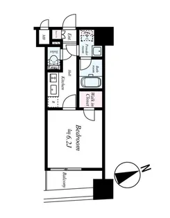 ZOOM渋谷富ヶ谷【3階】の間取り