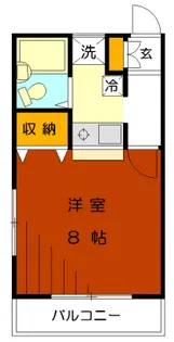 グリーンヒルズ上用賀【1階】の間取り