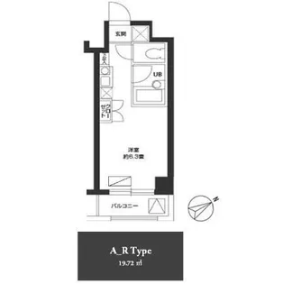 カスタリア西船橋【7階】の間取り