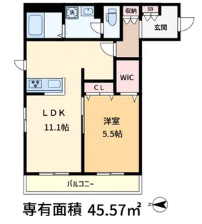 アレグロモルト【2階】の間取り