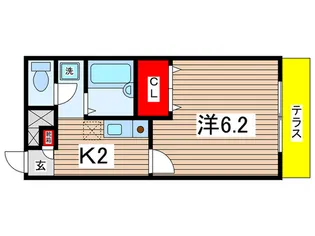 アムールソリア【1階】の間取り