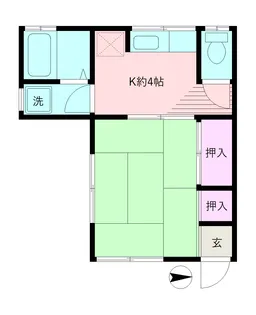コーポ加藤【2階】の間取り