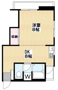 コーポチガ【2階】の間取り