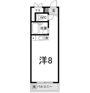 徳島県徳島市川内町榎瀬【マンション】の間取り