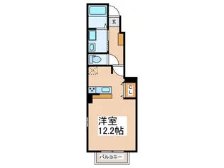 グリーンヴィラージュC【1階】の間取り
