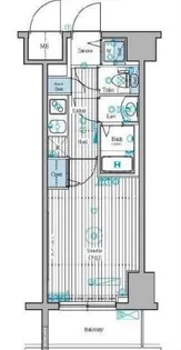 ガーラ・ステーション新宿御苑前【7階】の間取り