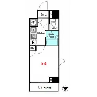 東京都大田区東六郷2【マンション】の間取り