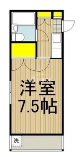 レオパード立川【2階】の間取り