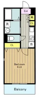 シティパレスさがみ野no.11【4階】の間取り