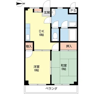 KSラベンダー【3階】の間取り