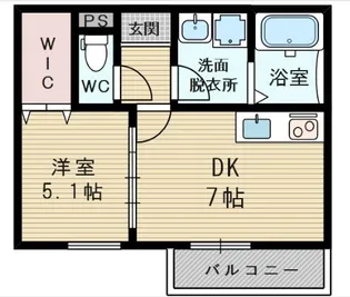 アート瑞光駅前【3階】の間取り