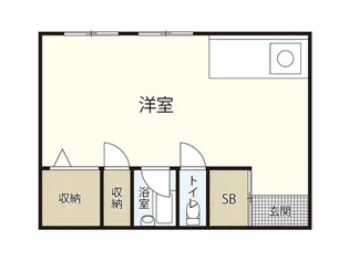 山村ビル【4階】の間取り