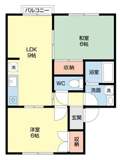 メゾン・ド・ロンタンA【2階】の間取り