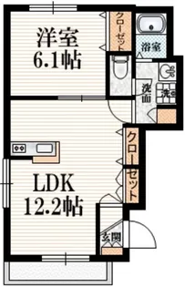 ソシア小山ケ丘【2階】の間取り