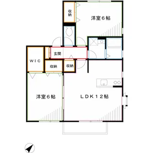 ヴァムブーク品川II【2階】の間取り