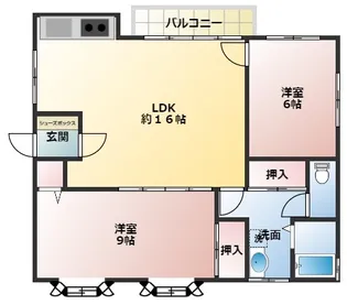 TERRAS武【2階】の間取り