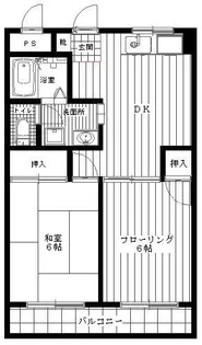 小川ビル【3階】の間取り