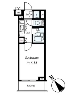 ルーブル桜台【1階】の間取り
