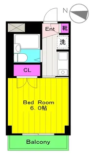 ハウスクレバー【2階】の間取り