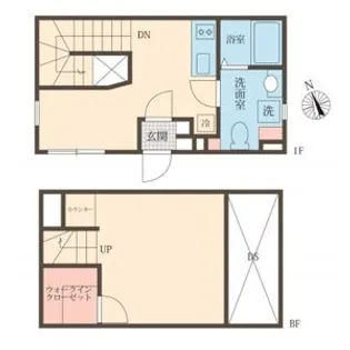 プラチナフォルム蒲田の間取り