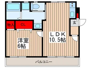 鈴屋ビル【2階】の間取り