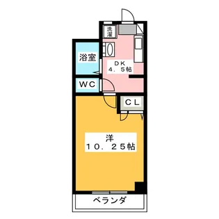 メゾン清里【5階】の間取り