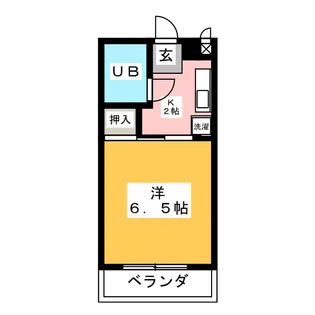 リバーサイド山五【5階】の間取り