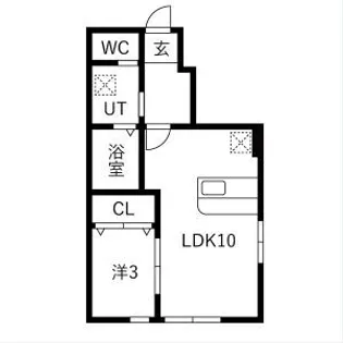 グラージアス(Grajias)【1階】の間取り