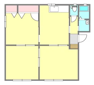 シャンティアオギA【2階】の間取り