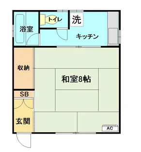KASA温水【1階】の間取り