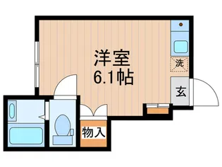 ウィンズ・パレ永福町【1階】の間取り