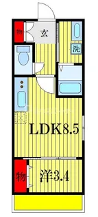 ロワール【2階】の間取り
