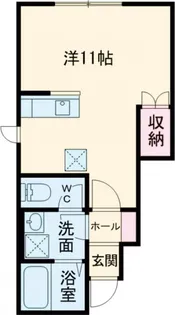 ダリア三条【1階】の間取り