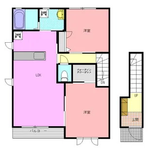 NKアムールII【2階】の間取り